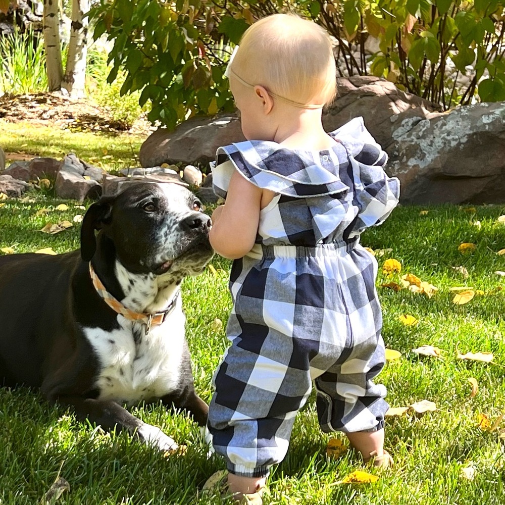 ISO This Buffalo Check Romper